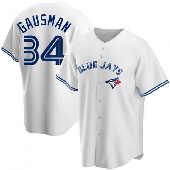 TORONTO BLUE JAYS #34 KEVIN GAUSMAN WHITE HOME JERSEY,We sell and wholesale TORONTO BLUE JAYS #34 KEVIN GAUSMAN WHITE HOME JERSEY on line form chian!